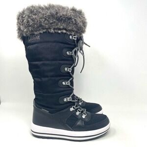 Cougar Vesta Boots Black Womens 6